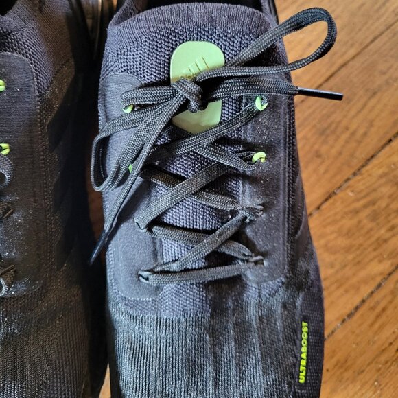 Adidas UltraBoost Summer-Rdy - Black/Signal Green - Mens - Sz 12 - EUC - Picture 5 of 7